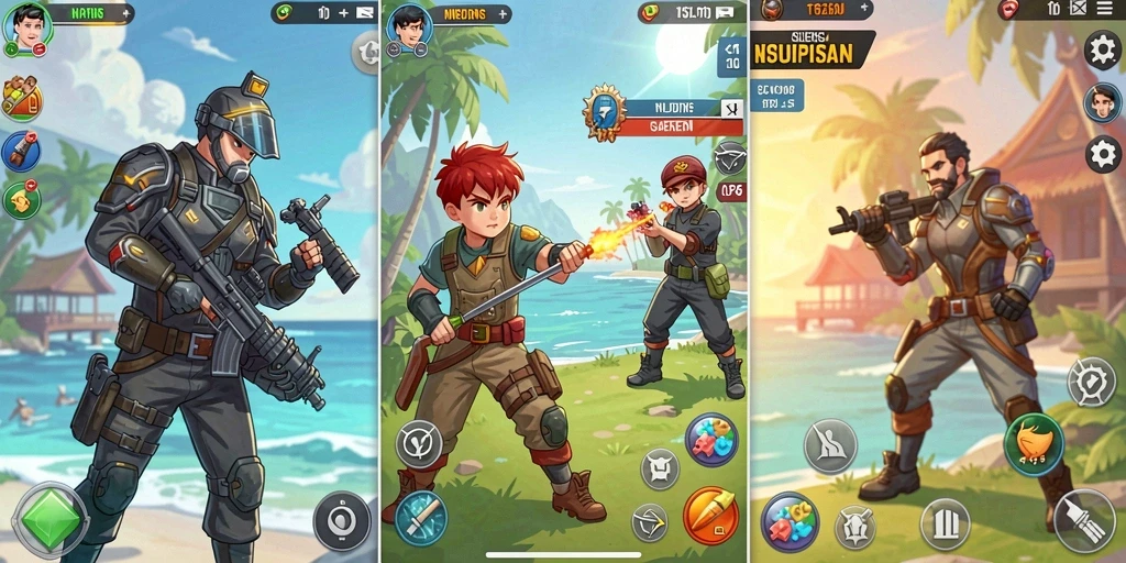Momen seru saat bermain multiplayer dengan teman.