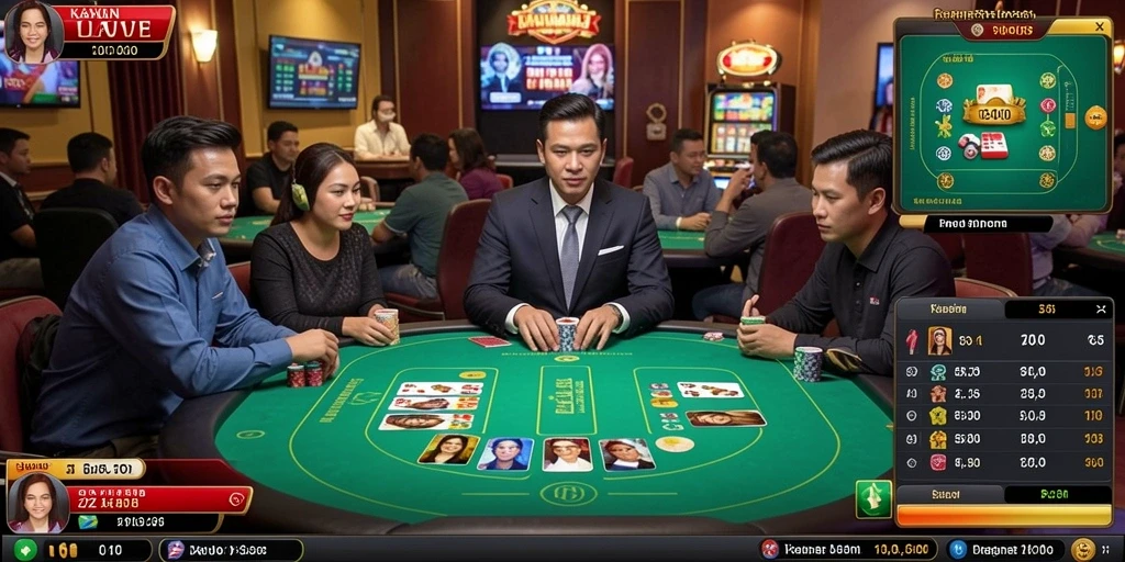 Interaksi seru antar pemain dalam mode multiplayer.